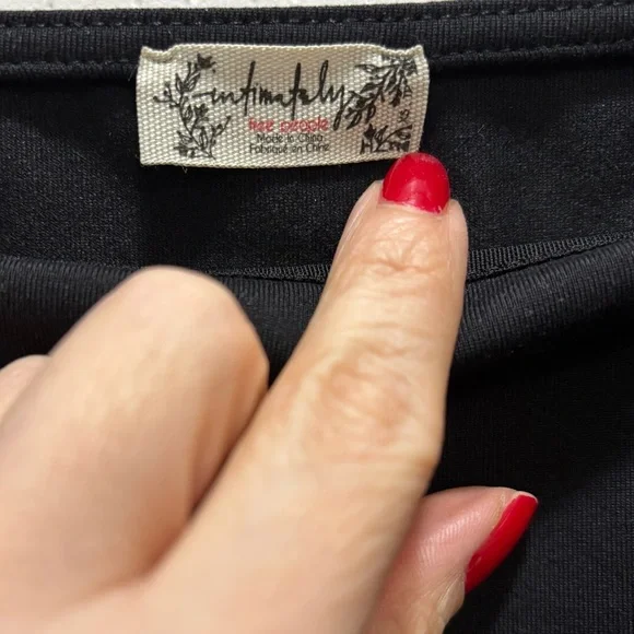 Intimately Free People Must Be Love Bodysuit Black - Picture 5 of 10